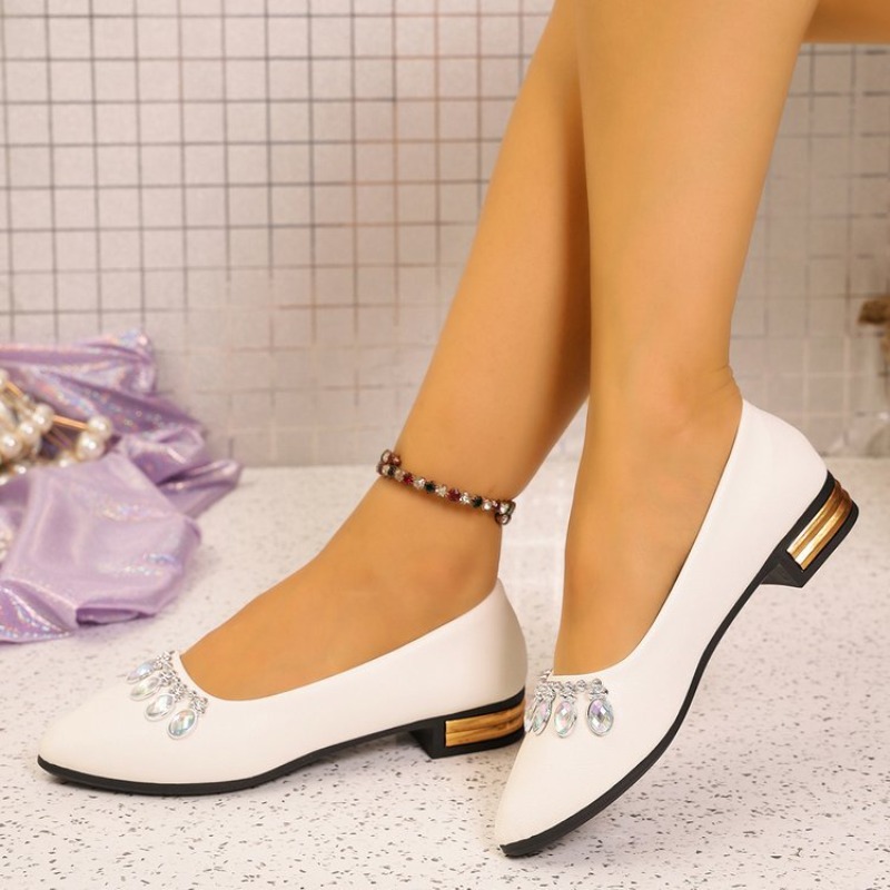 여성 플랫 포인티드 토 발레 슈즈 플러스 사이즈 플랫  - Women'S Shoes Clogs 리뷰 및 가격